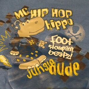 Wonderkids Jungle Dude Blue Long Sleeve T-shirt